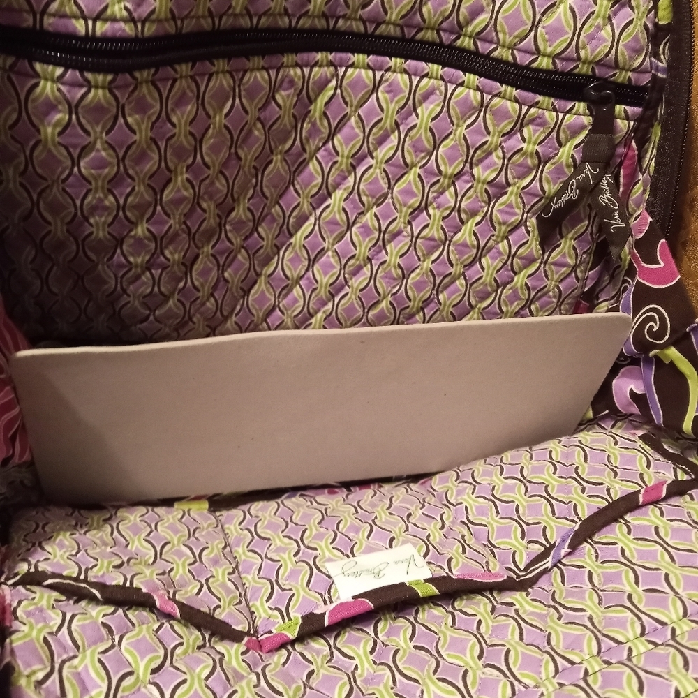 Vera Bradley Retired Bowler Bag - Picture 2 of 3